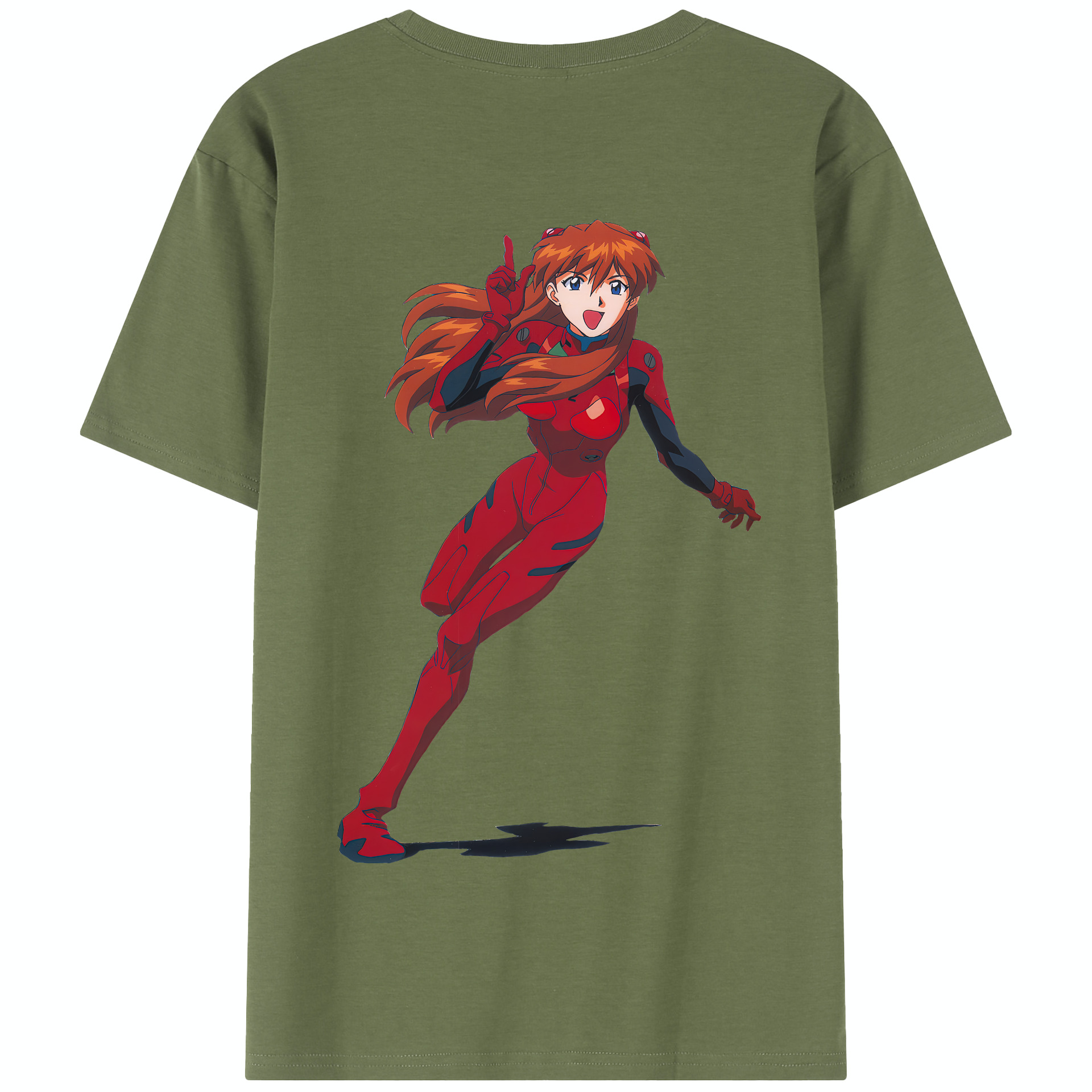 （画像用） EVA 新世紀エヴァンゲリオン 綿100％半袖Tシャツ（背面プリント）